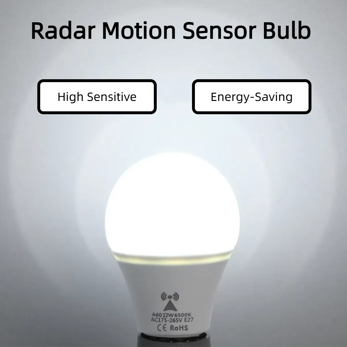 AC175V-265V E27 Radar Motion S - Outdoor Lighting On Stairs recension och pris