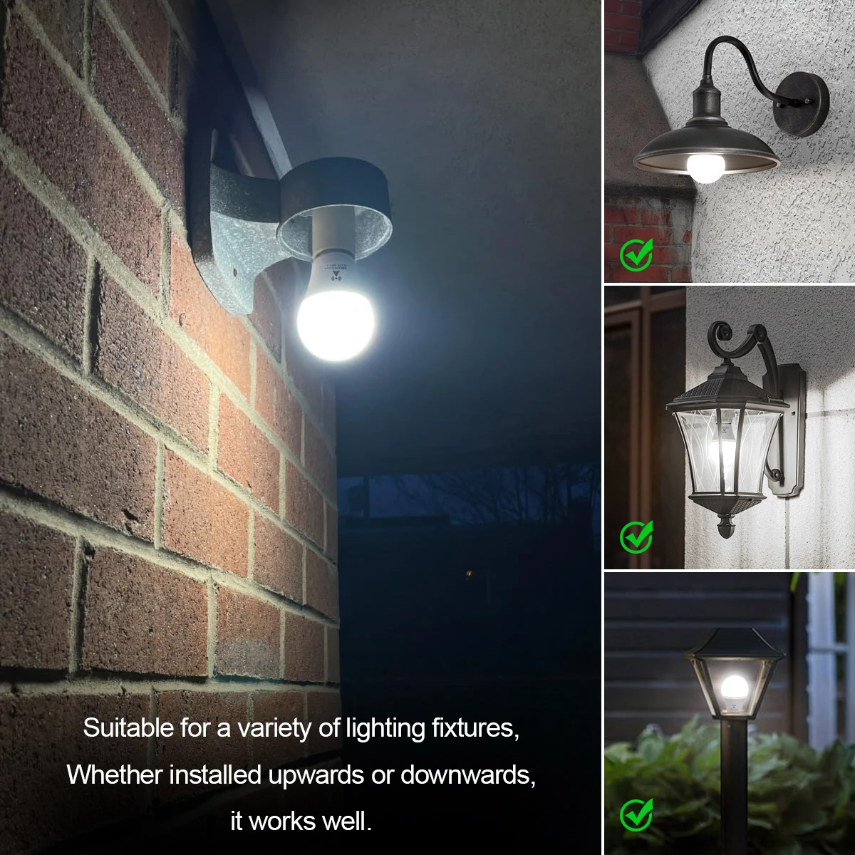 AC175V-265V E27 Radar Motion S - Outdoor Lighting On Stairs recension och pris
